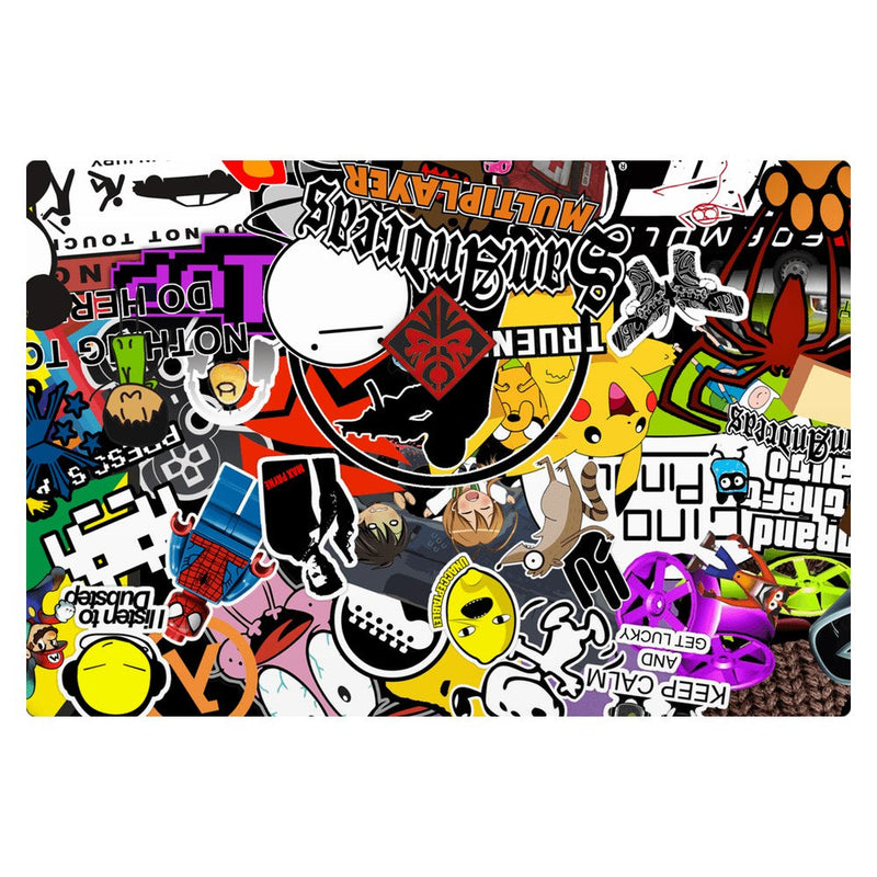 Hp Omen 15 - DC1XXX, DC1058WN laptop skin - 90s Doodle
