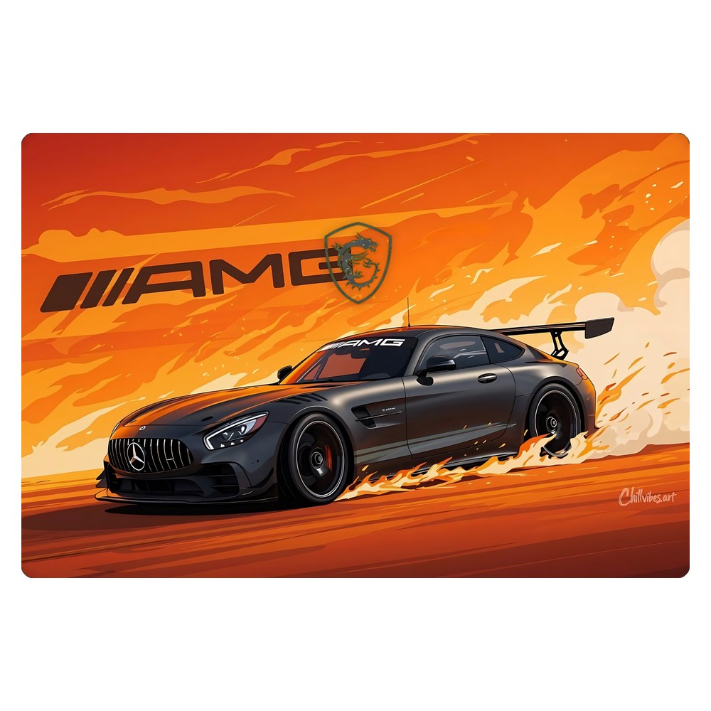MSI Prestige 15 A10SC laptop skin - AMG GT Drift