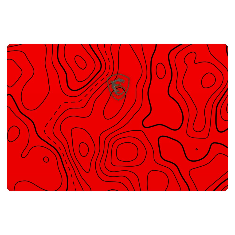 MSI Prestige 15 A10SC laptop skin - Damascus Red