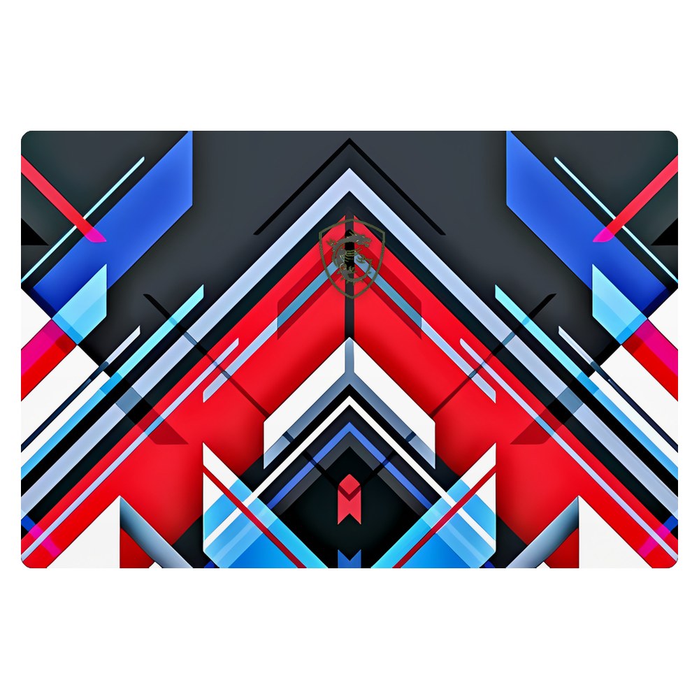 MSI Prestige 15 A10SC laptop skin - Galactic Red