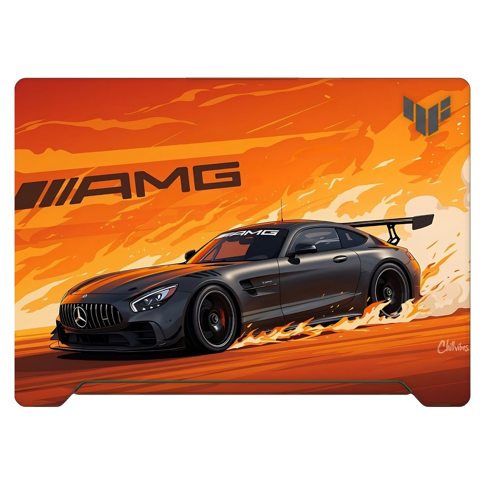 ASUS TUF Dash F15 FX517Z 2022 laptop skin - AMG GT Drift