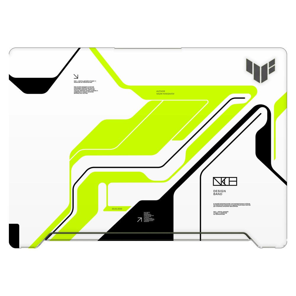 ASUS TUF Dash F15 FX517Z 2022 laptop skin - Acid Green