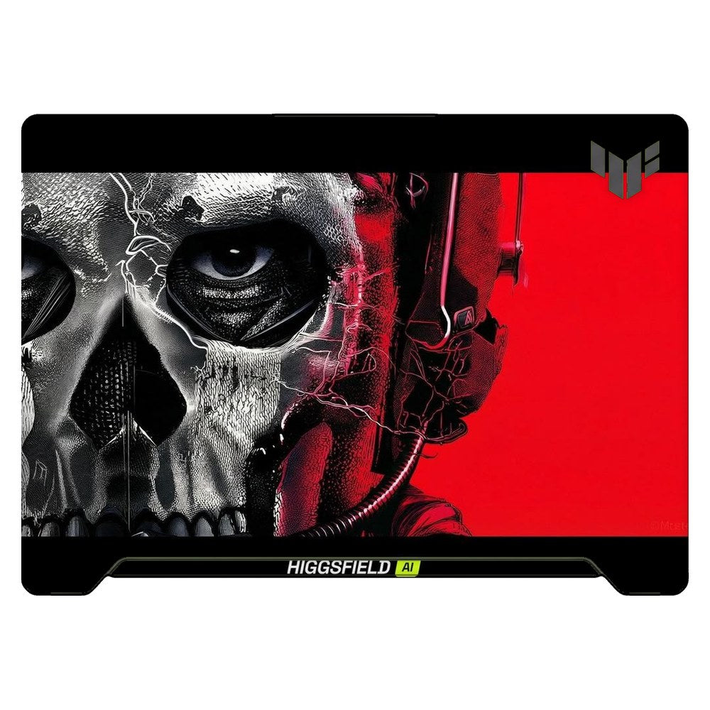 ASUS TUF Dash F15 FX517Z 2022 laptop skin - Crimson Warfare