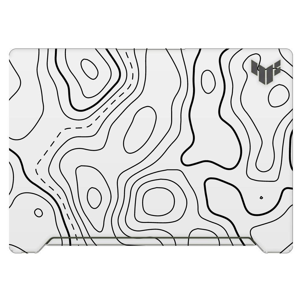 ASUS TUF Dash F15 FX517Z 2022 laptop skin - Damascus White