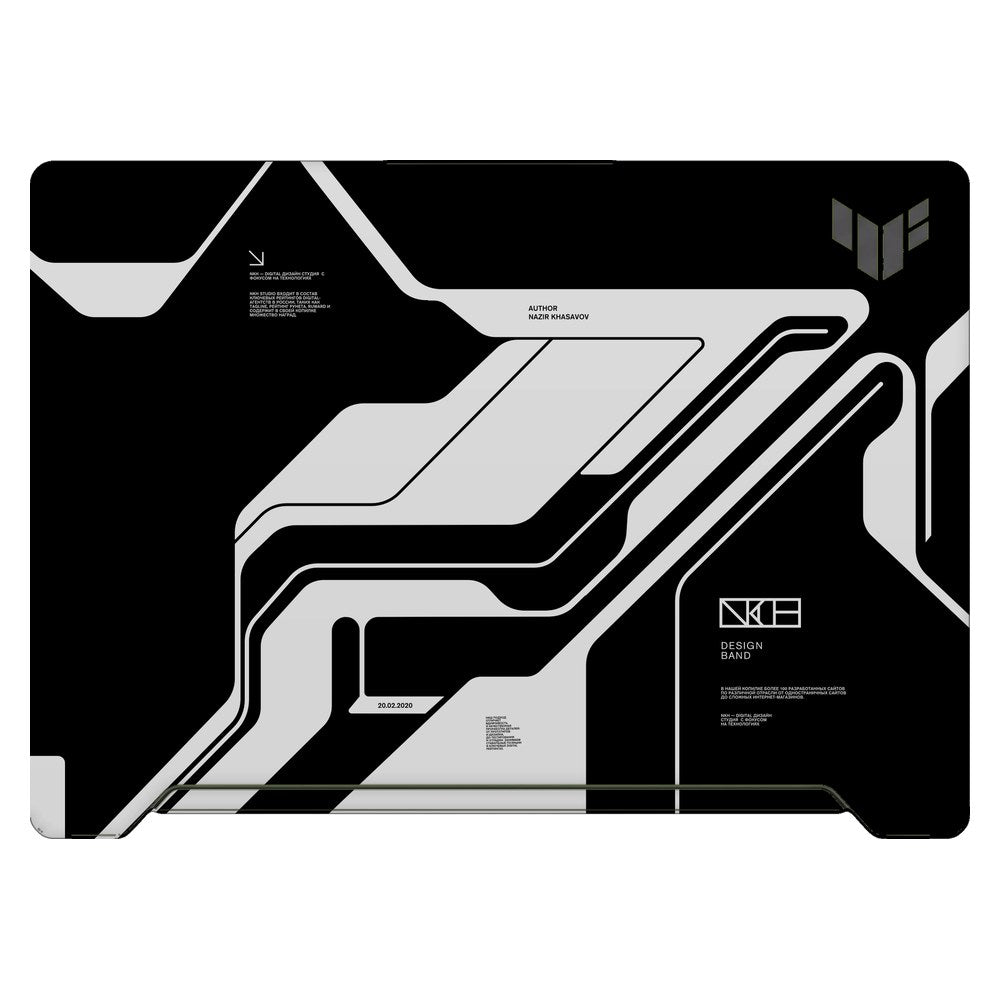 ASUS TUF Dash F15 FX517Z 2022 laptop skin - Dead Black