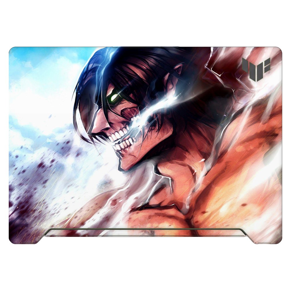 ASUS TUF Dash F15 FX517Z 2022 laptop skin - Eren Titan