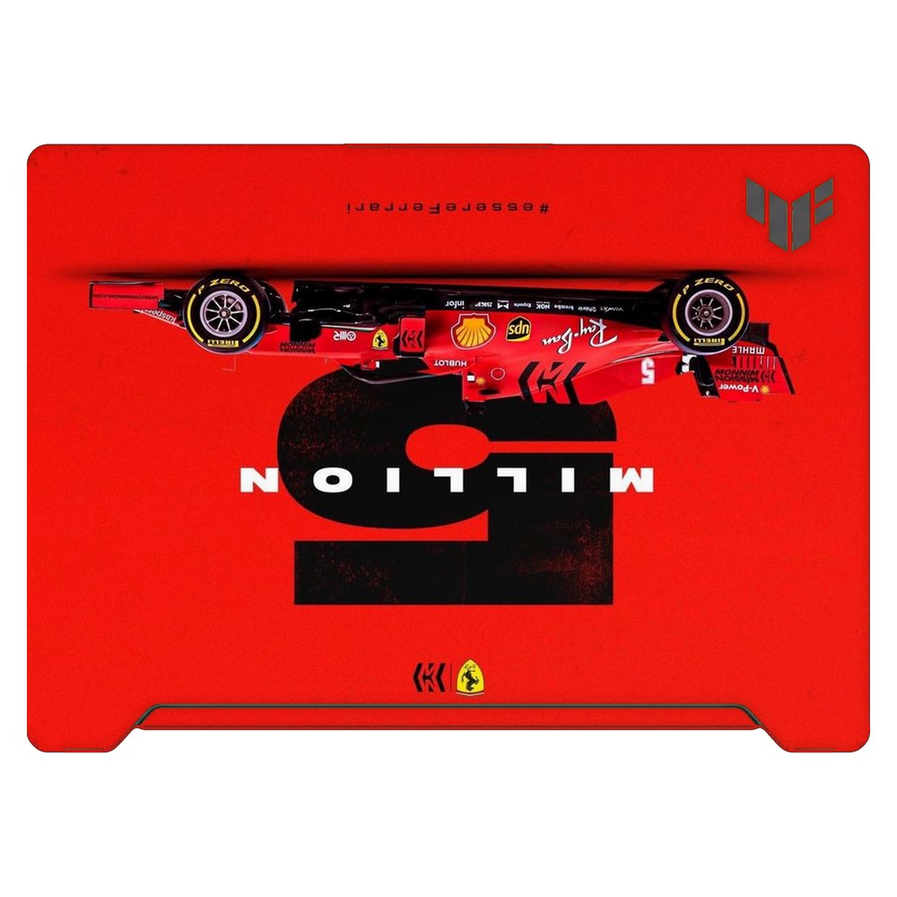 ASUS TUF Dash F15 FX517Z 2022 laptop skin - Ferrari 5Million Fans