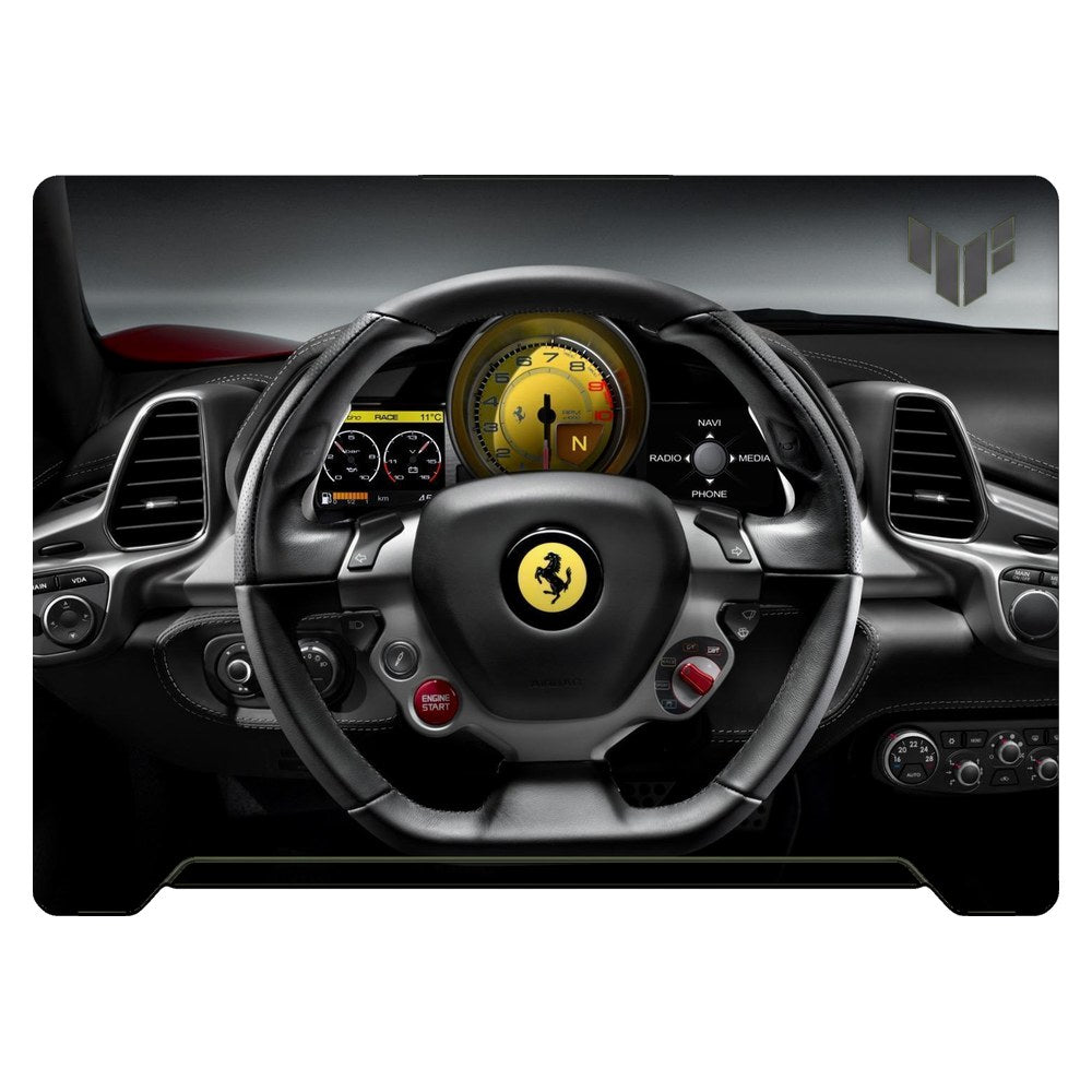 ASUS TUF Dash F15 FX517Z 2022 laptop skin - Ferrari Cockpit