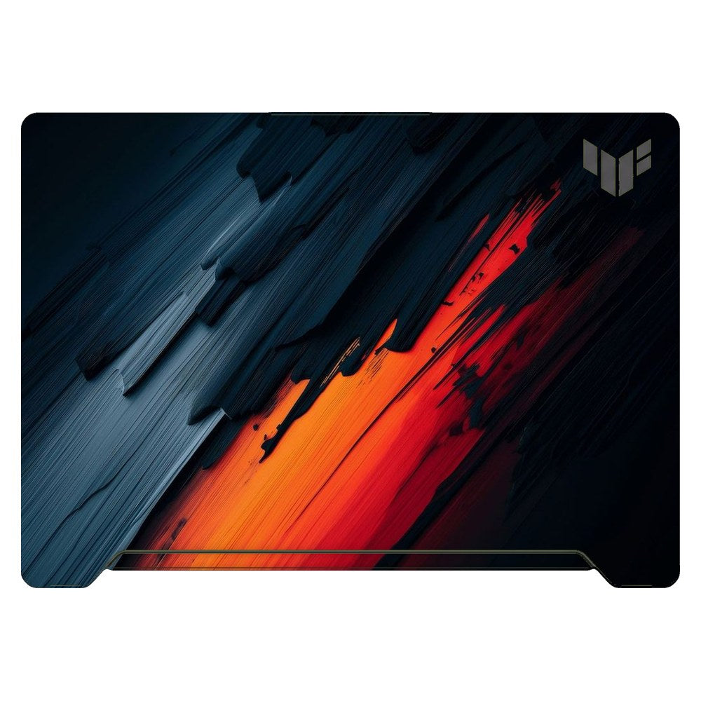 ASUS TUF Dash F15 FX517Z 2022 laptop skin - Fire Paint Swipe