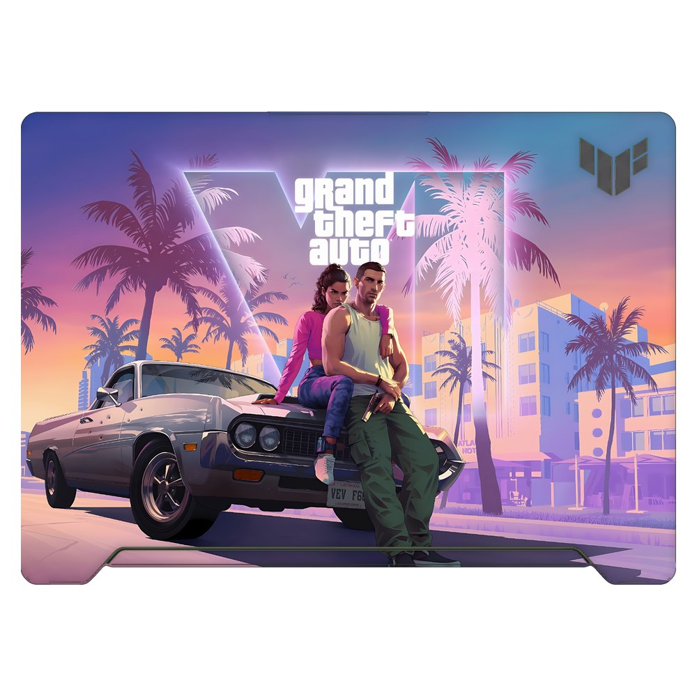 ASUS TUF Dash F15 FX517Z 2022 laptop skin - GTA Sunset