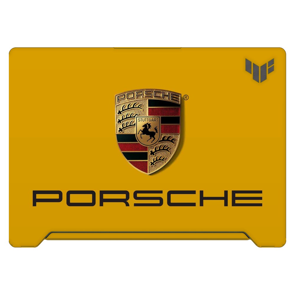 ASUS TUF Dash F15 FX517Z 2022 laptop skin - Golden Porsche