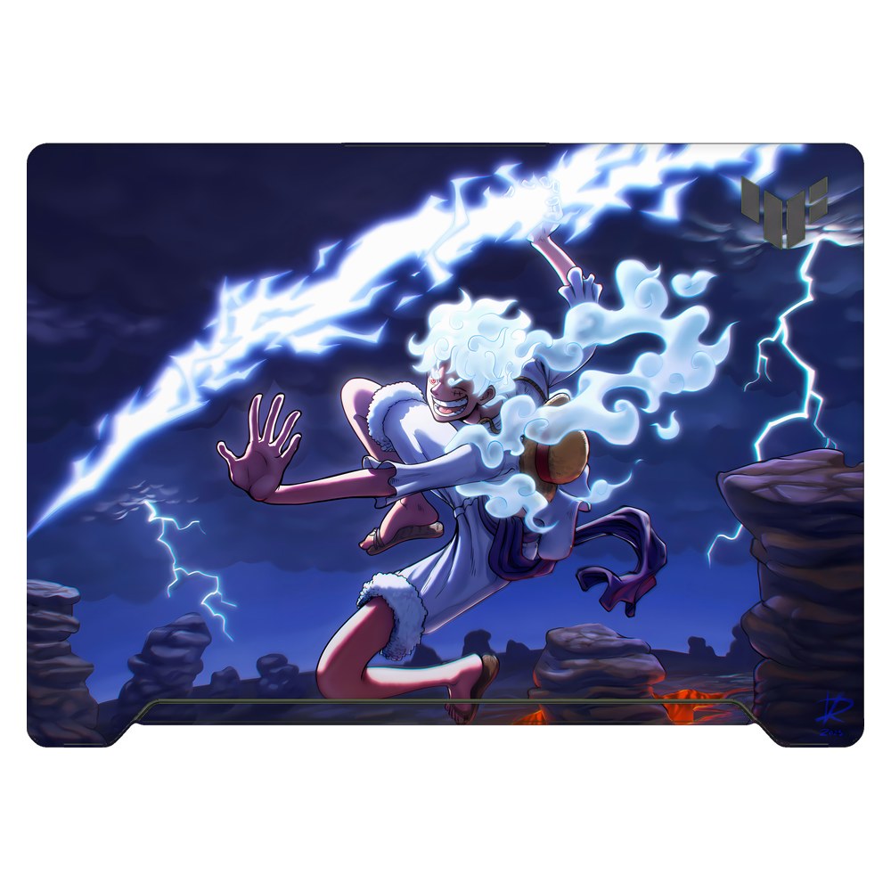 ASUS TUF Dash F15 FX517Z 2022 laptop skin - King Luffy