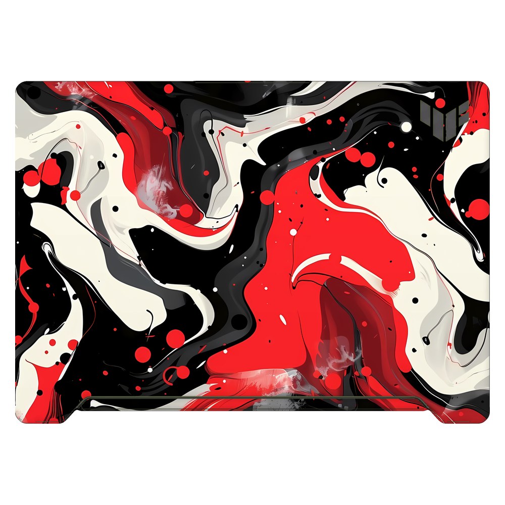 ASUS TUF Dash F15 FX517Z 2022 laptop skin - Lampid Lava