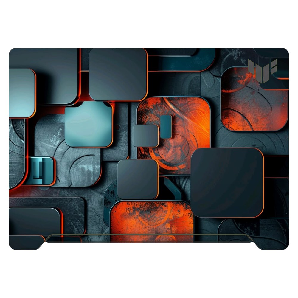 ASUS TUF Dash F15 FX517Z 2022 laptop skin - Modern 3D Square