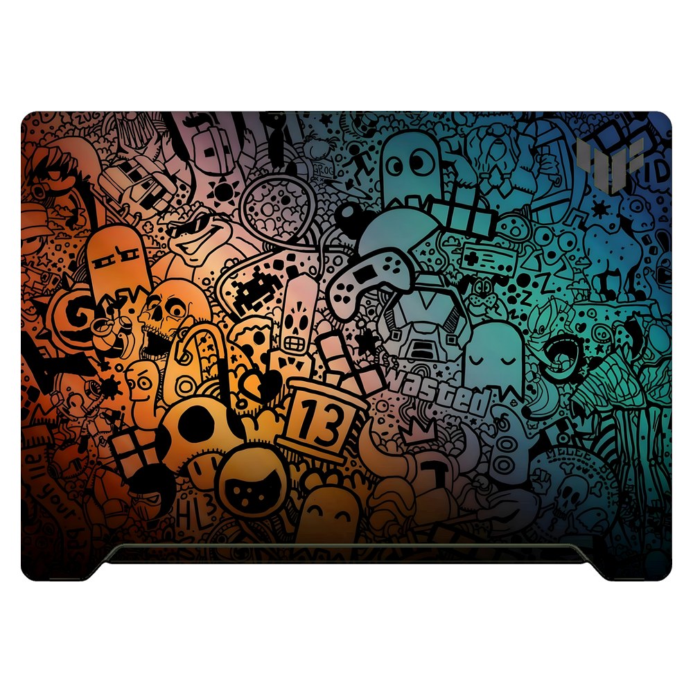 ASUS TUF Dash F15 FX517Z 2022 laptop skin - Modern Art
