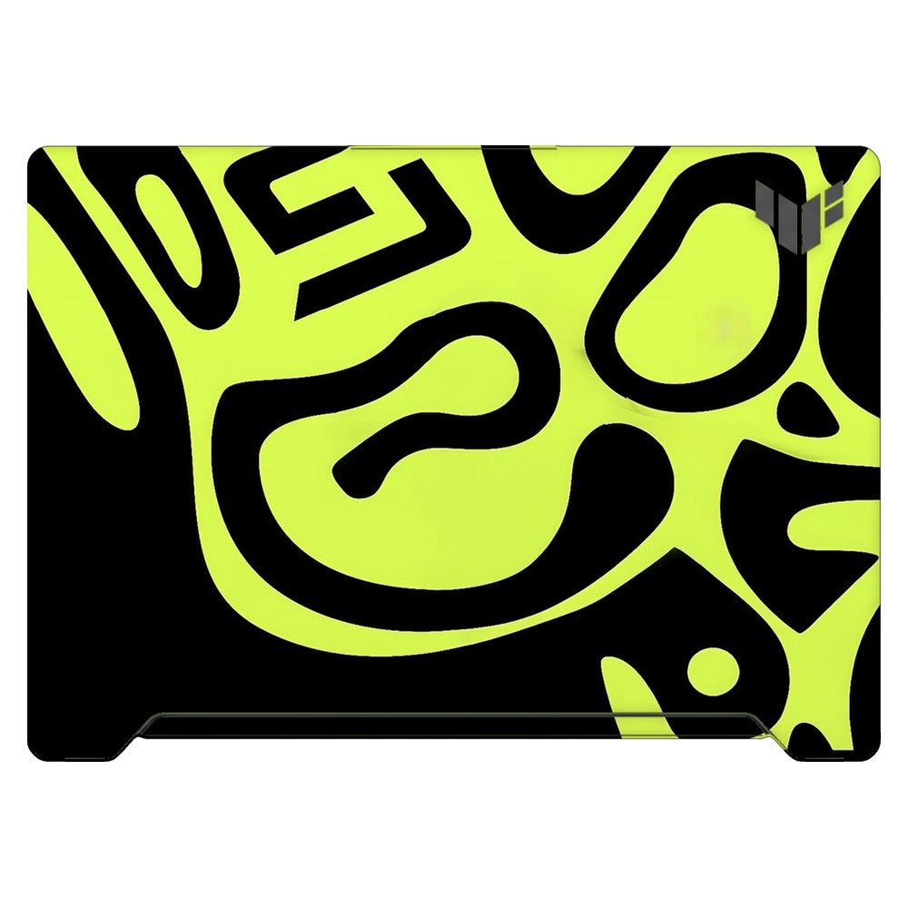 ASUS TUF Dash F15 FX517Z 2022 laptop skin - Neon Liquid Flow
