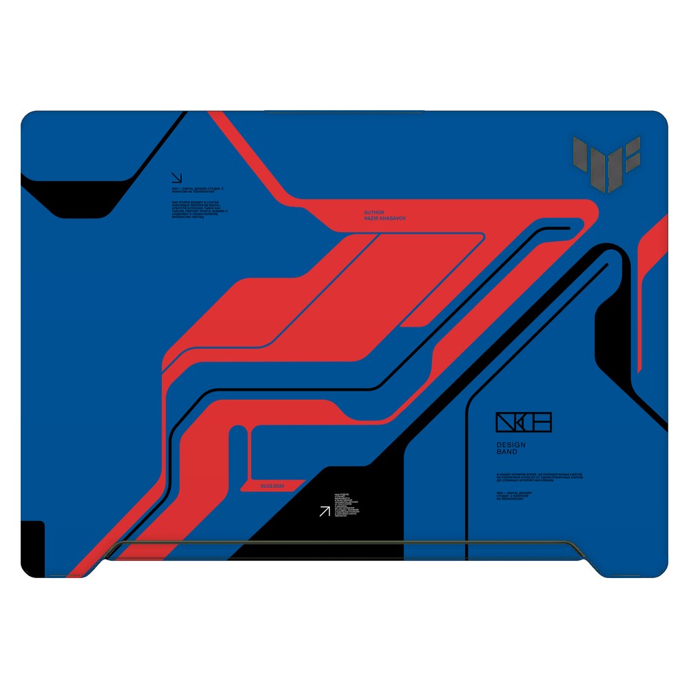 ASUS TUF Dash F15 FX517Z 2022 laptop skin - Prime Blue