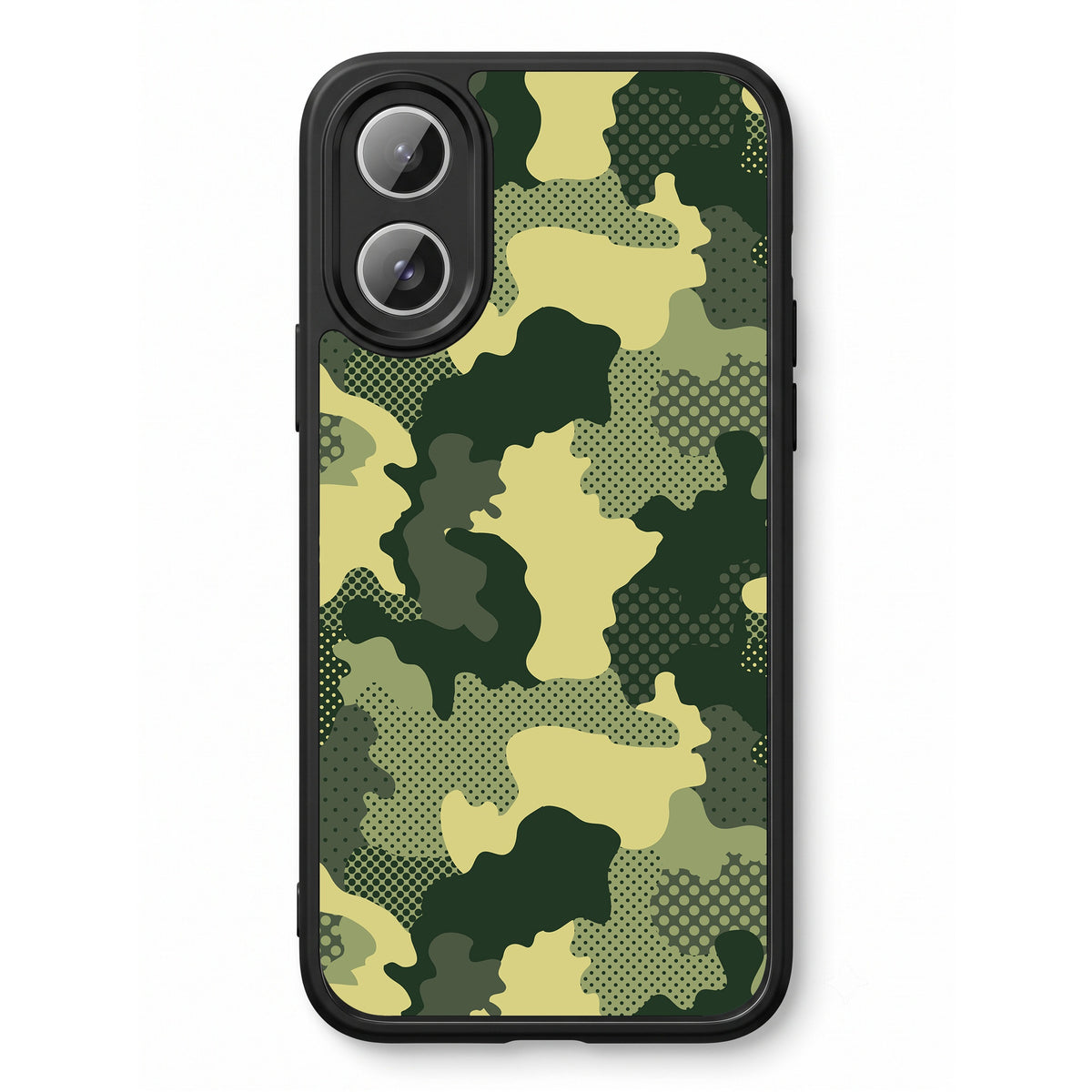 Military Green Camo printed Doyers case, alternate view