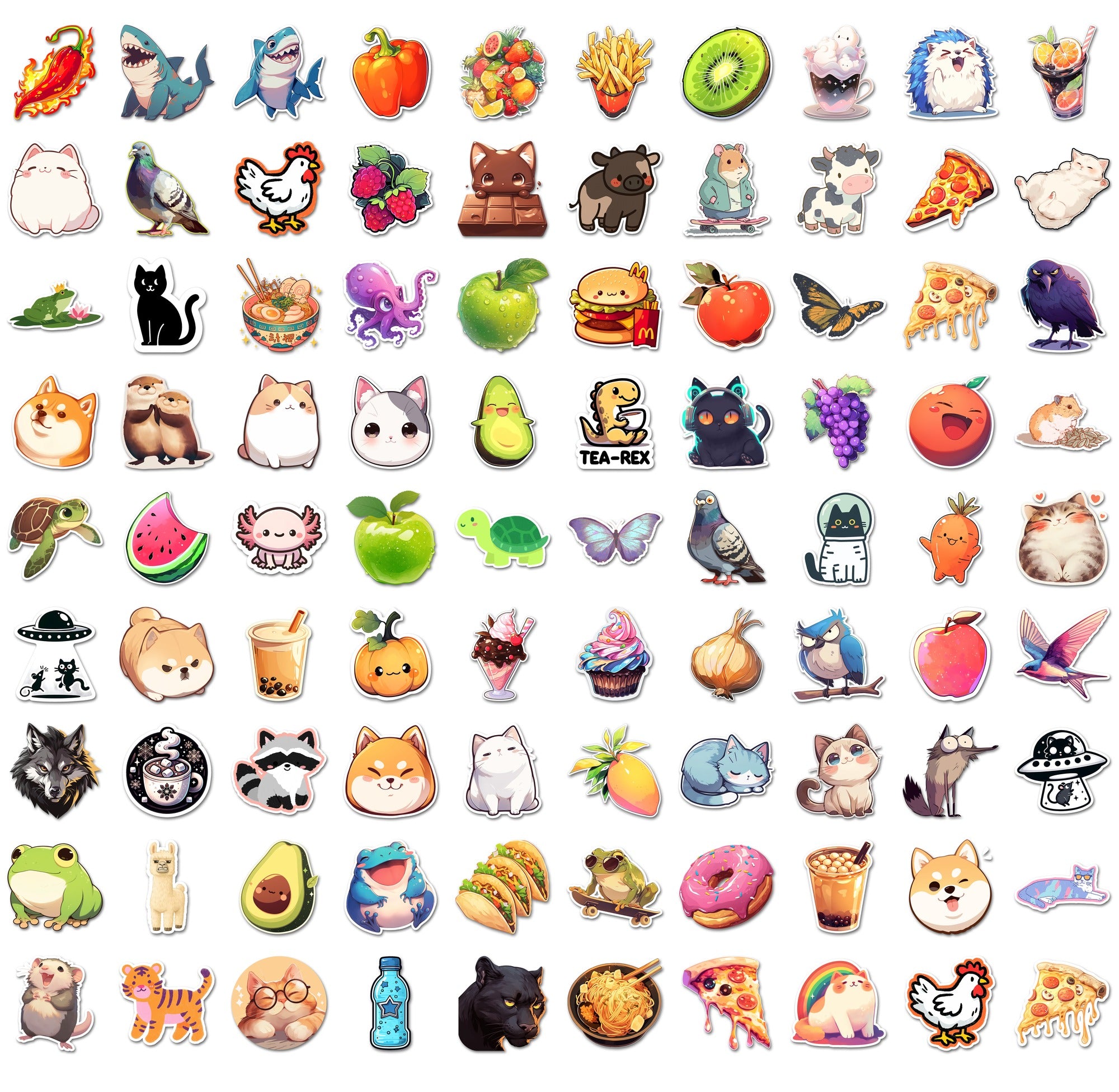 Cute Mix Sticker Bundle - every sticker in the bundle