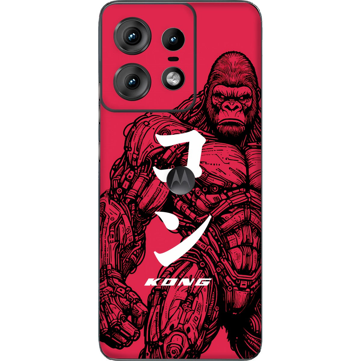 Kong limited edition skin on moto edge 50 pro