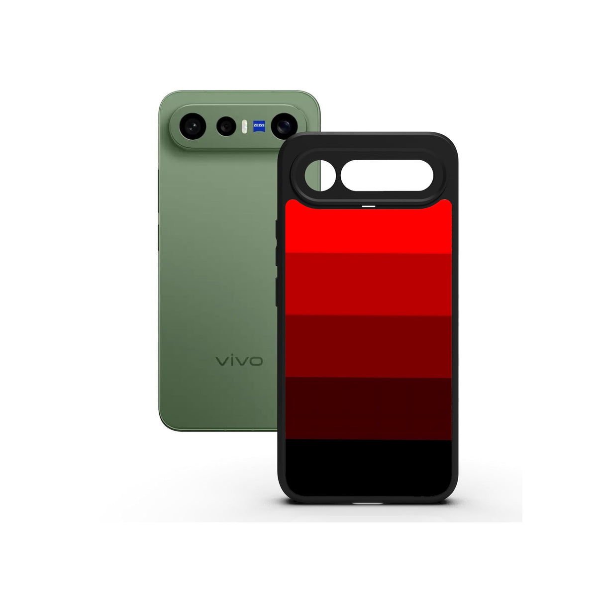 Palette Red printed Doyers case, alternate view