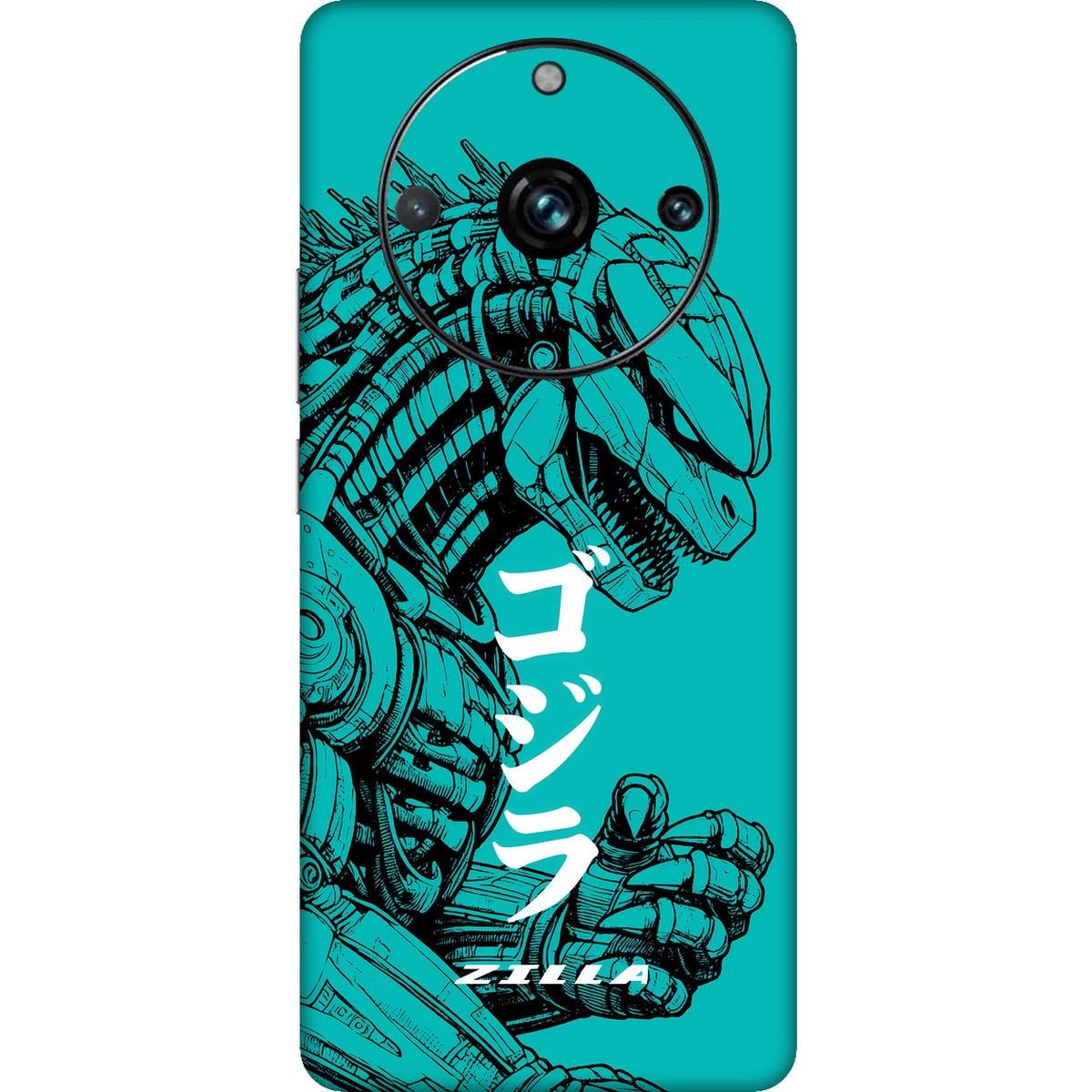 Zilla limited edition skin on Realme 11 Pro Plus