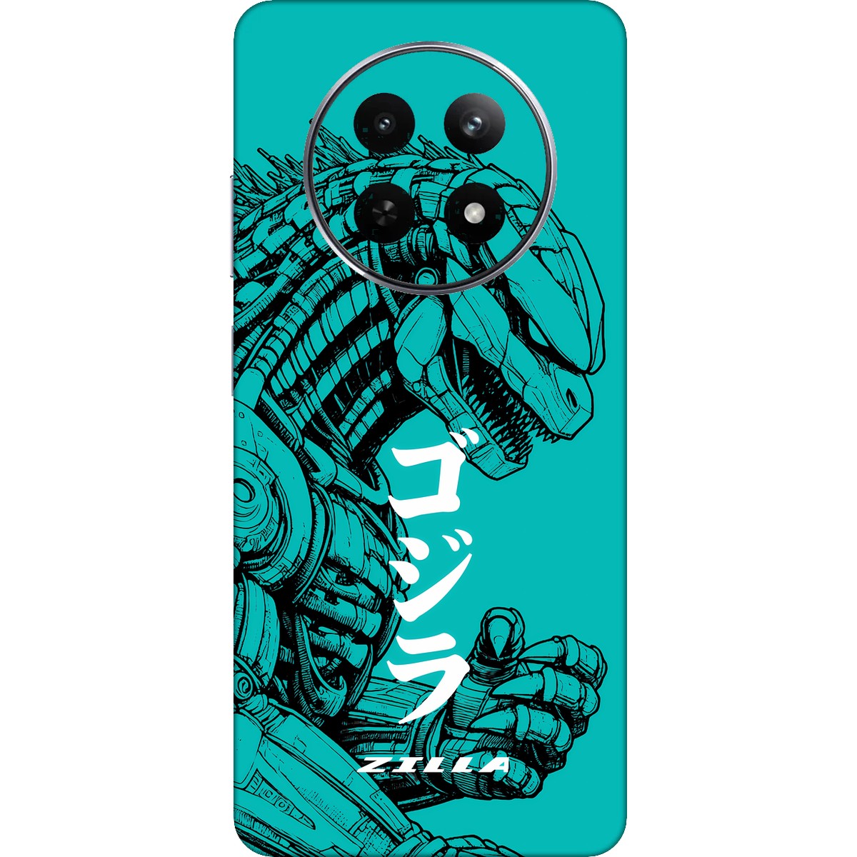 Zilla limited edition skin on Realme 12 (5G)