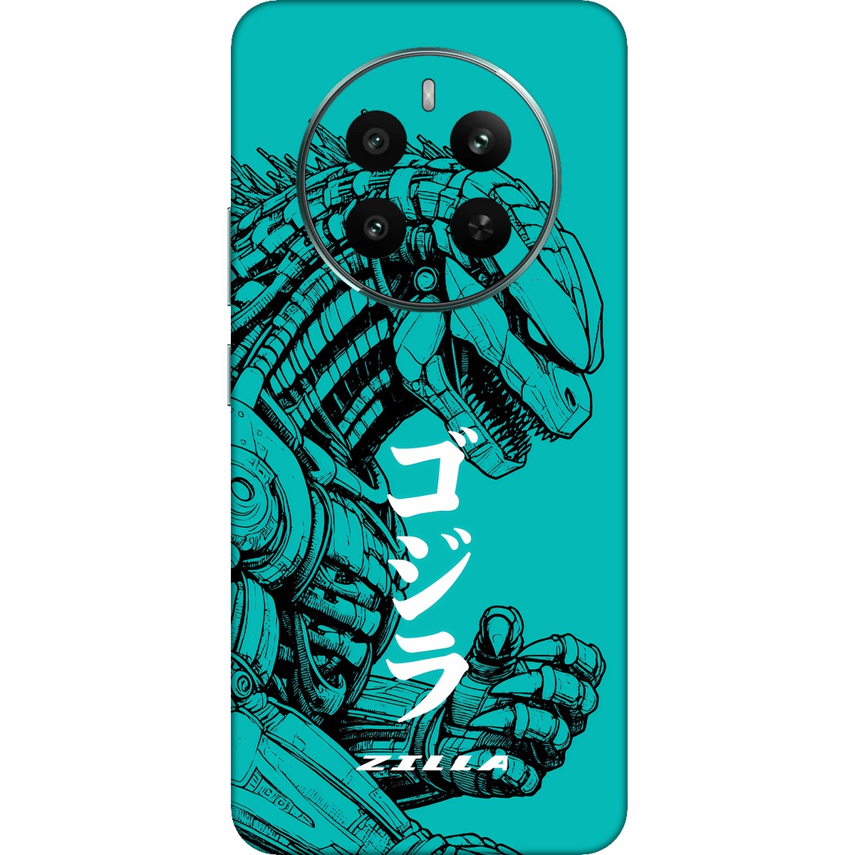 Zilla limited edition skin on Realme 12 Plus (5G)