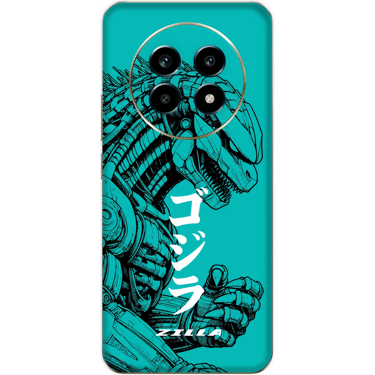 Zilla limited edition skin on Realme 13 Pro Plus (5G)