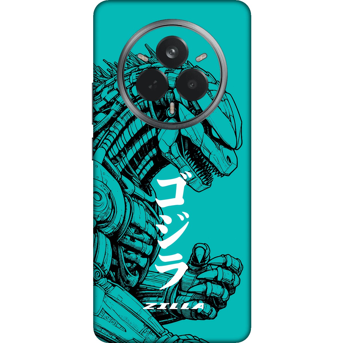 Zilla limited edition skin on Realme 14 Pro (5G)