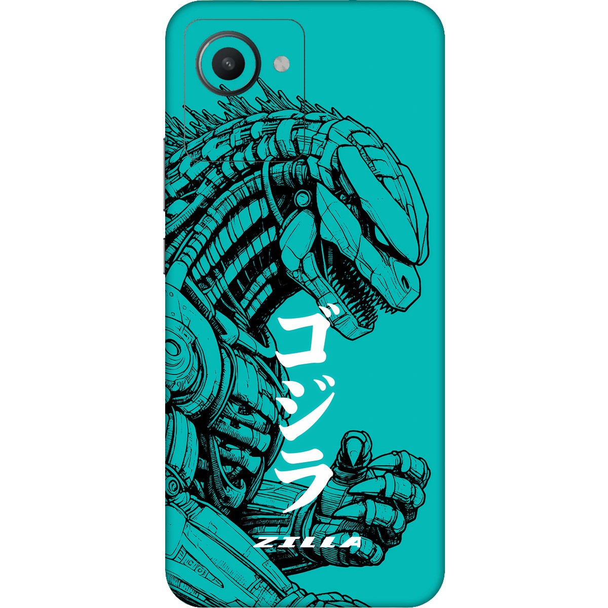 Zilla limited edition skin on Realme C30