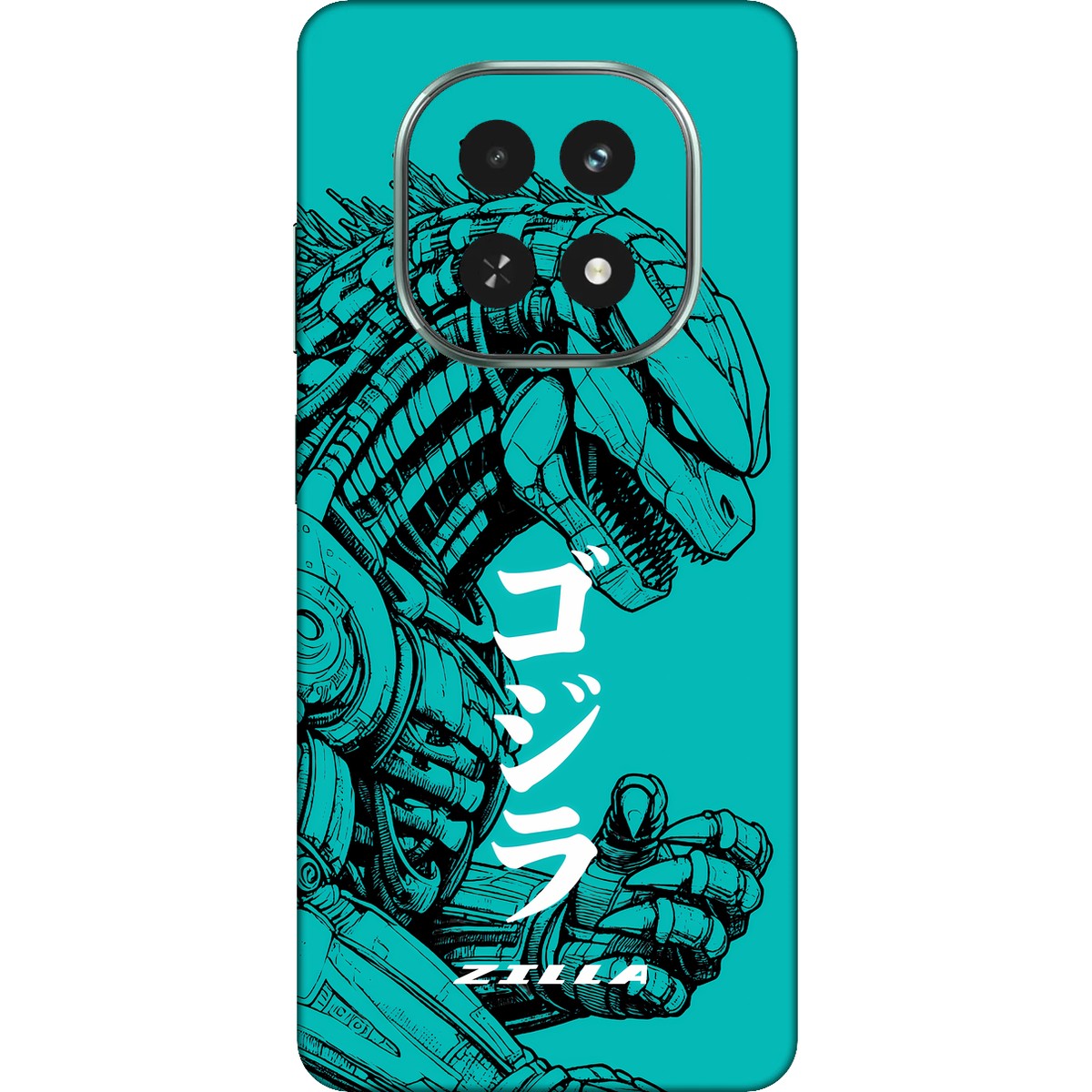 Zilla limited edition skin on Realme C63 (5G)