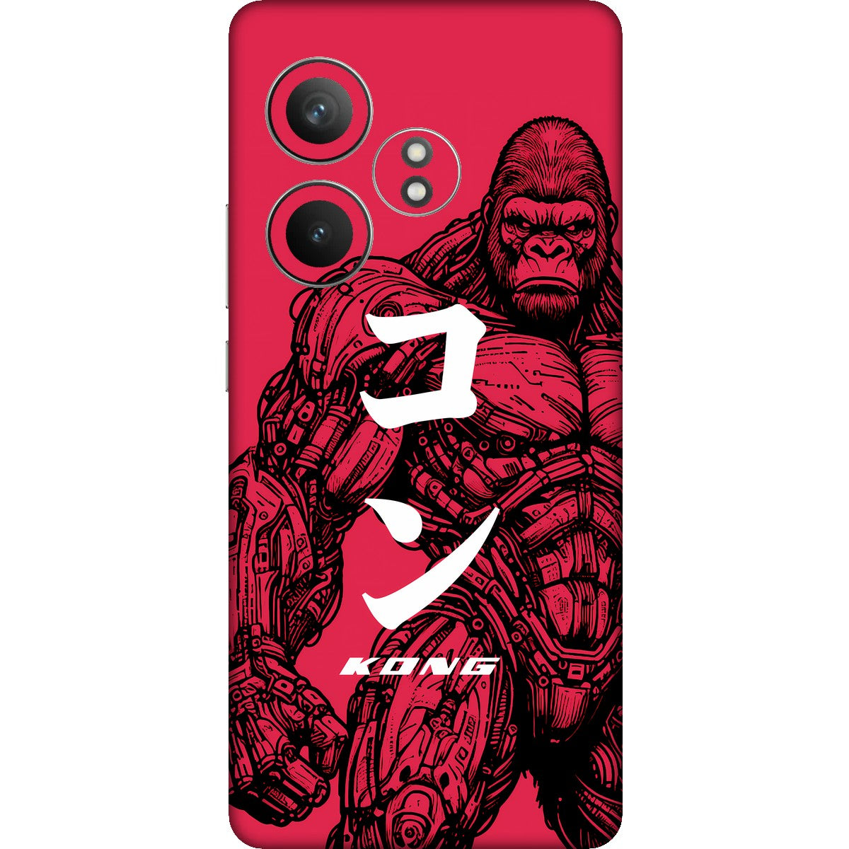 Kong limited edition skin on Realme GT 6 (5G)