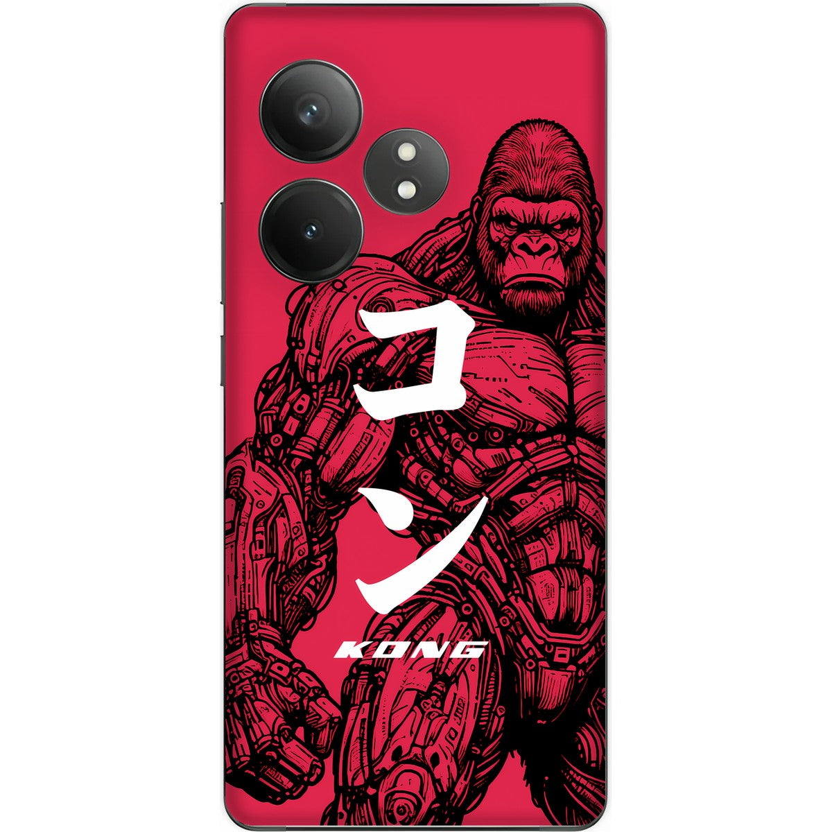 Kong limited edition skin on Realme GT 6T (5G)