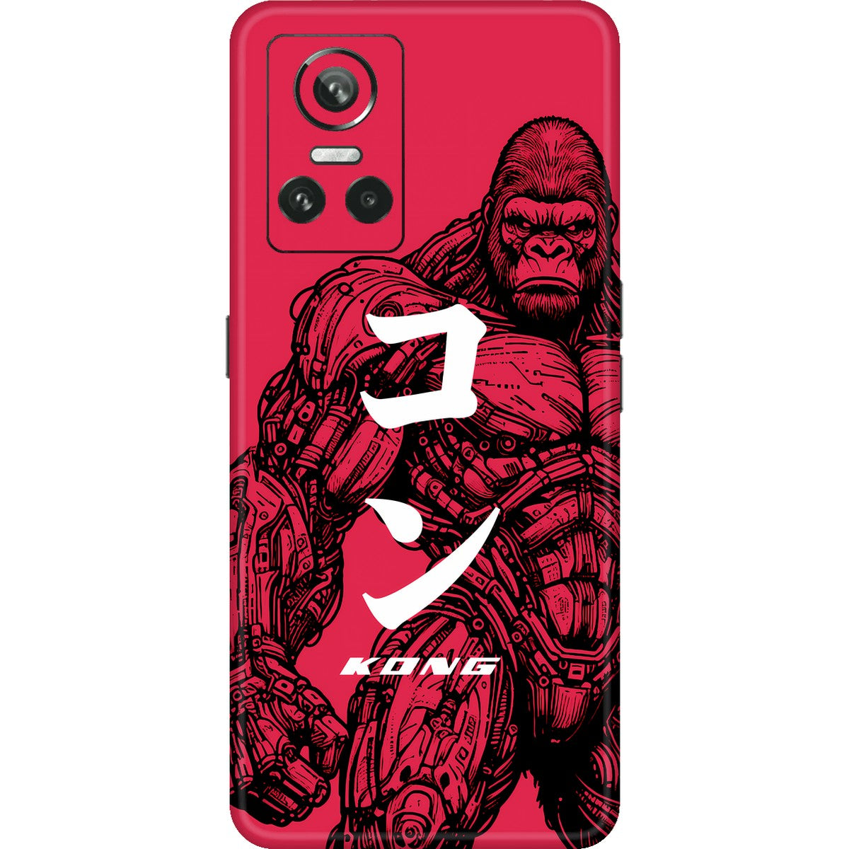 Kong limited edition skin on Realme GT Neo 3 (5G)