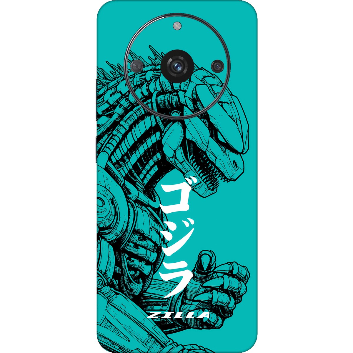 Zilla limited edition skin on Realme Narzo 60 (5G)