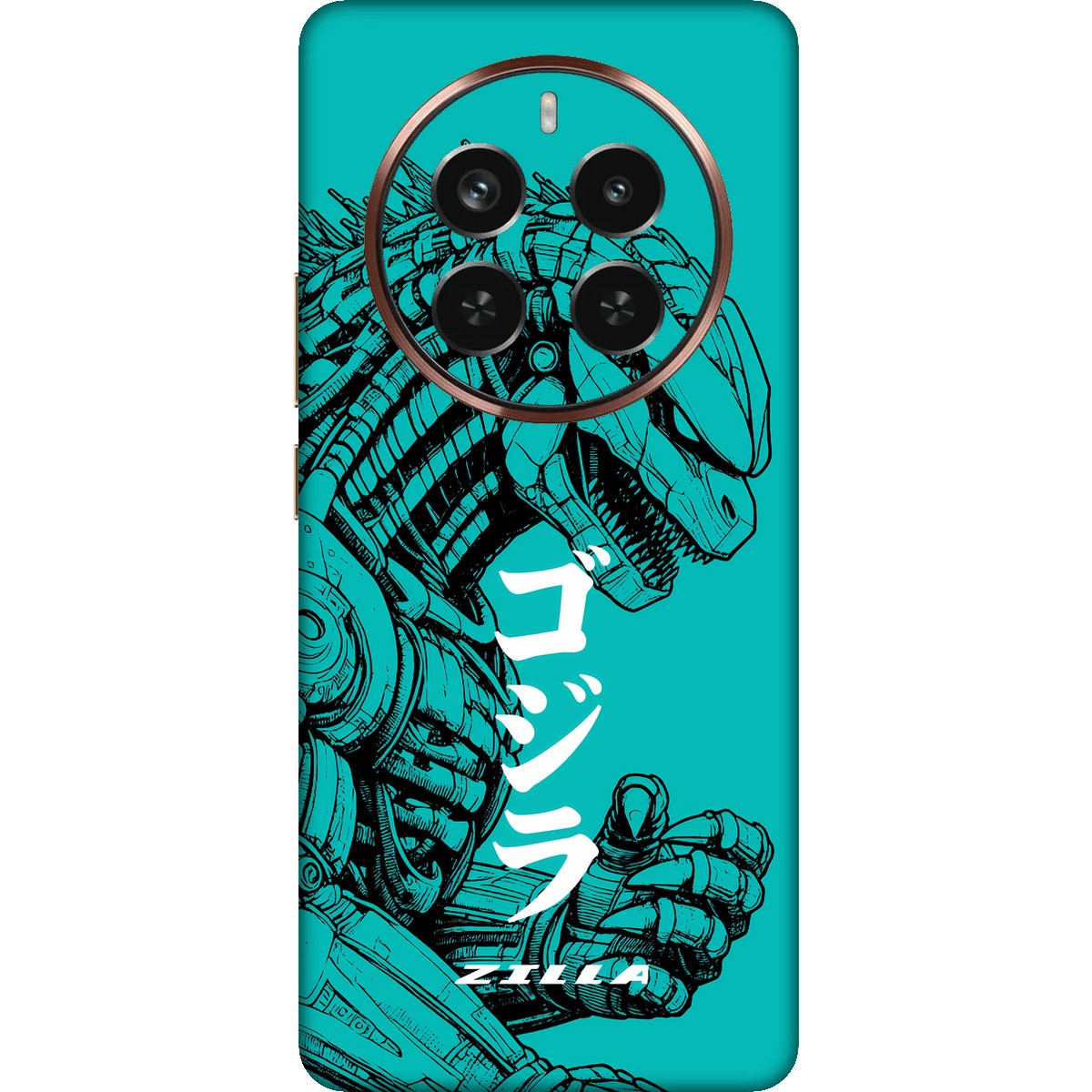 Zilla limited edition skin on Realme P1 Pro