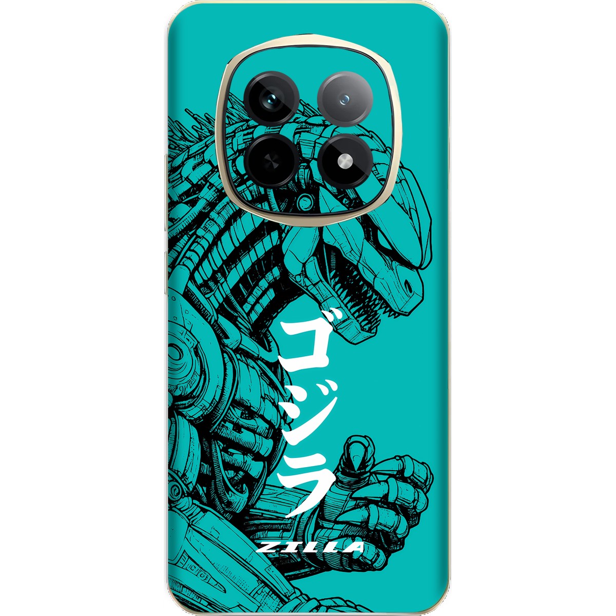 Zilla limited edition skin on Realme P2 Pro (5G)