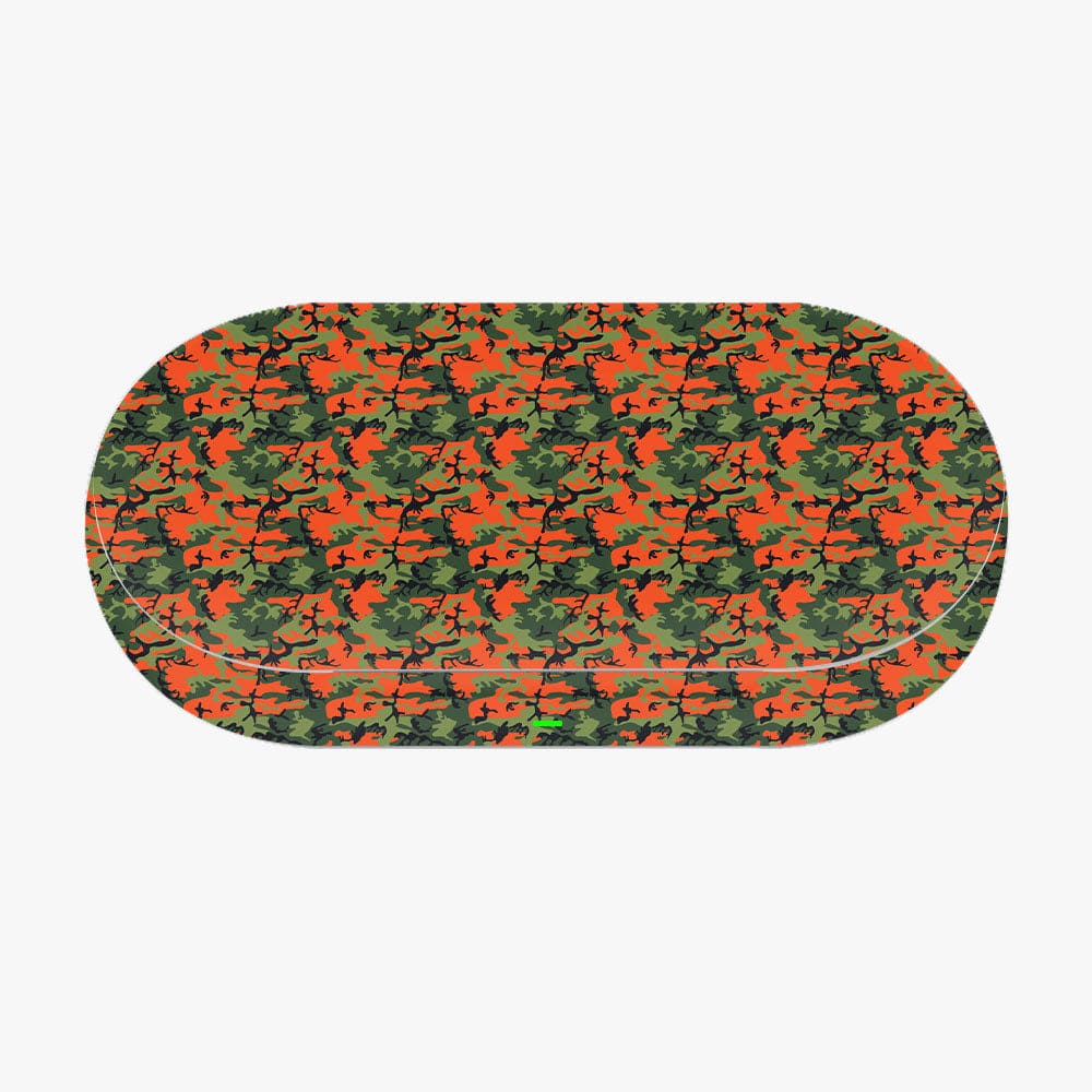 Red And Green Camouflage