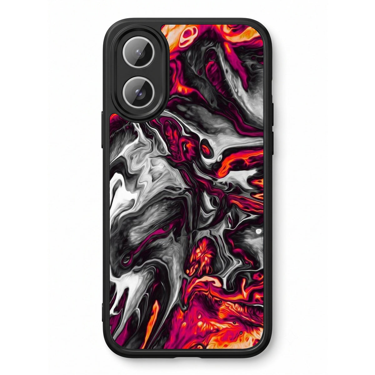 Red Hot Lava printed Doyers case, alternate view