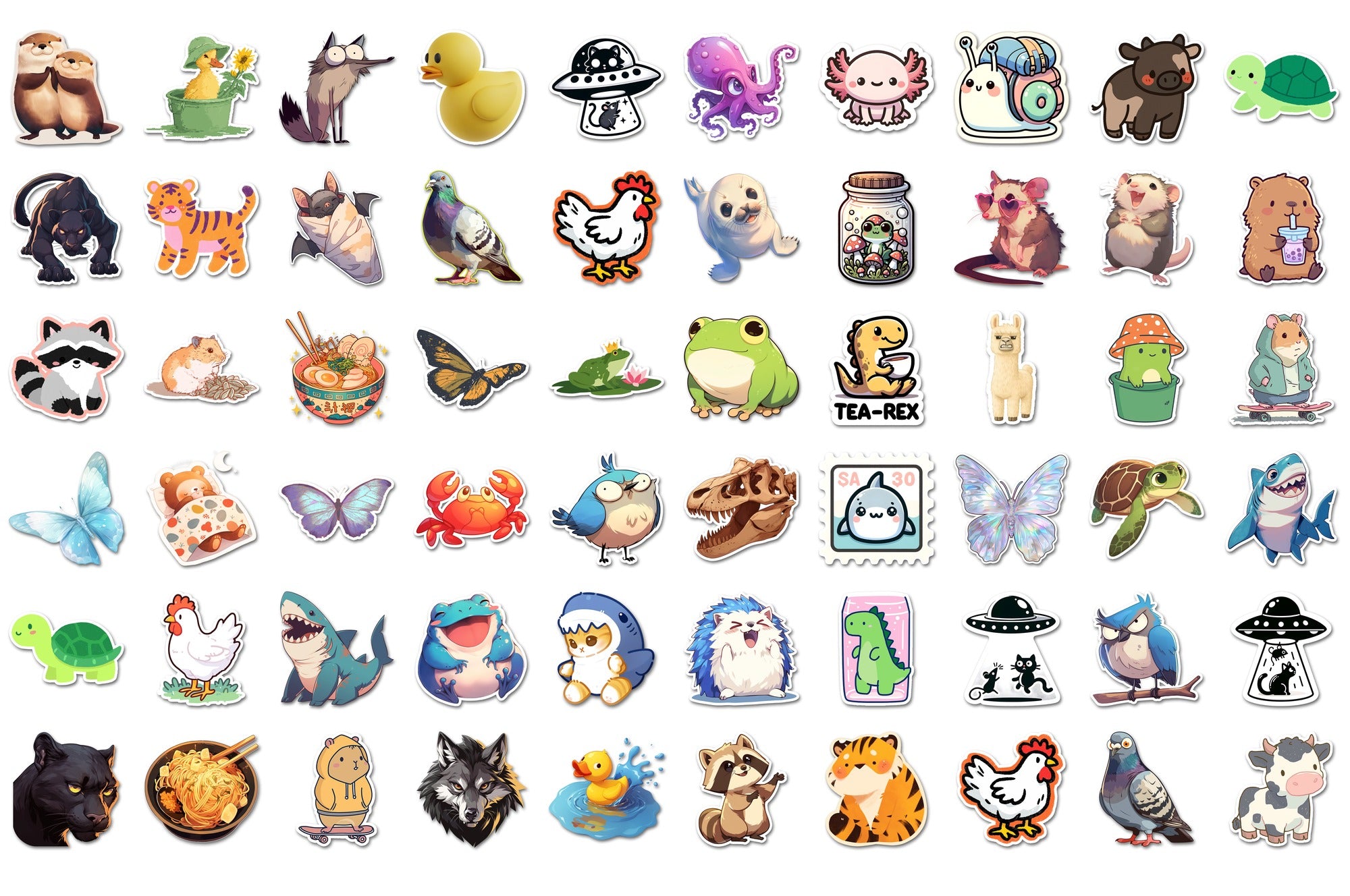 Wildlife Sticker Bundle - every sticker in the bundle