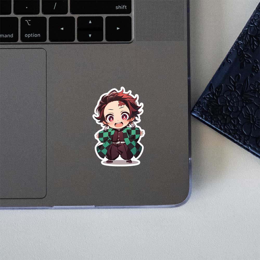 Chibi Tanjiro Kamado Demon Slayer Sticker