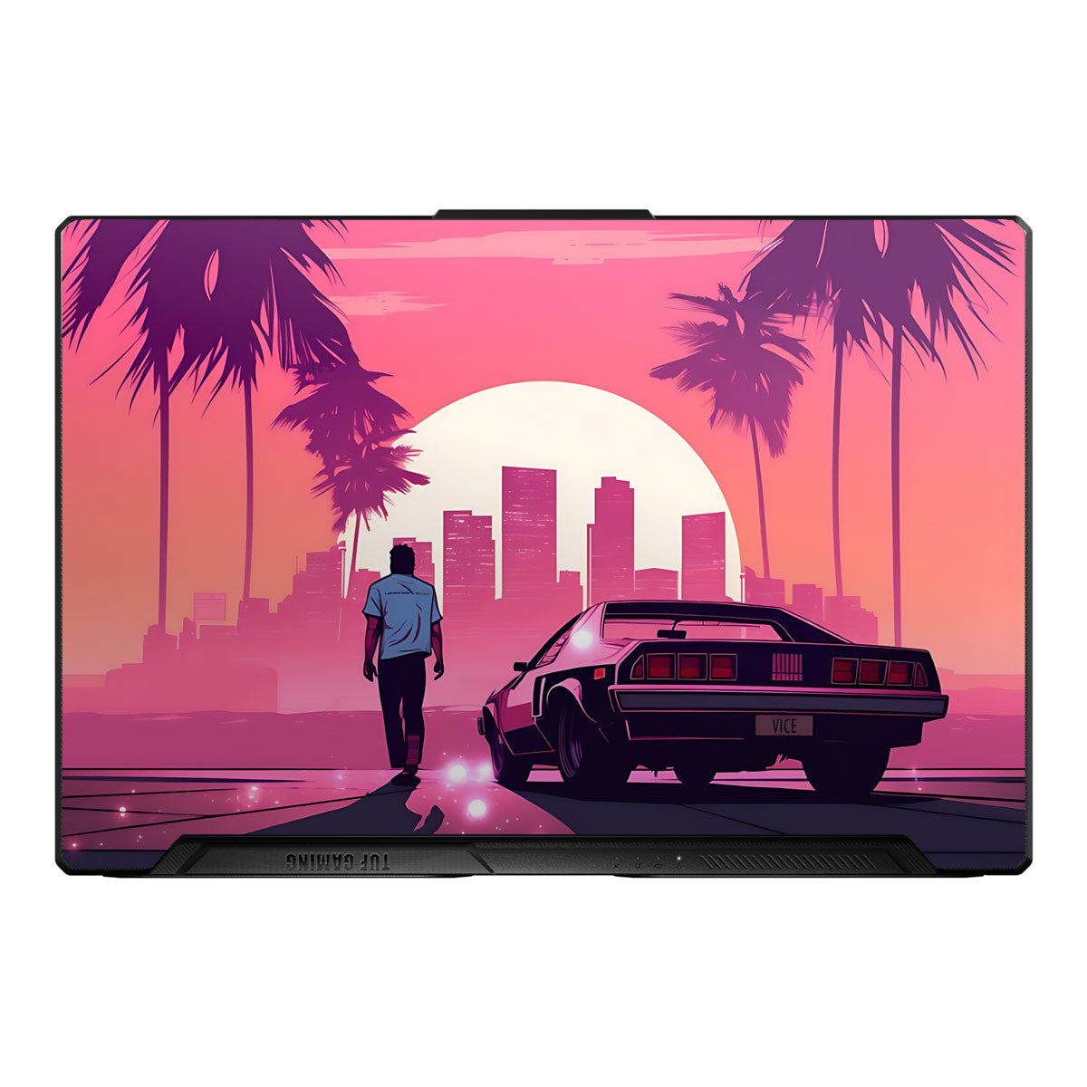 Retro Vice - Laptop Skins & Wraps