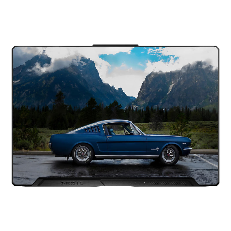 Blue Mustang by Decalz