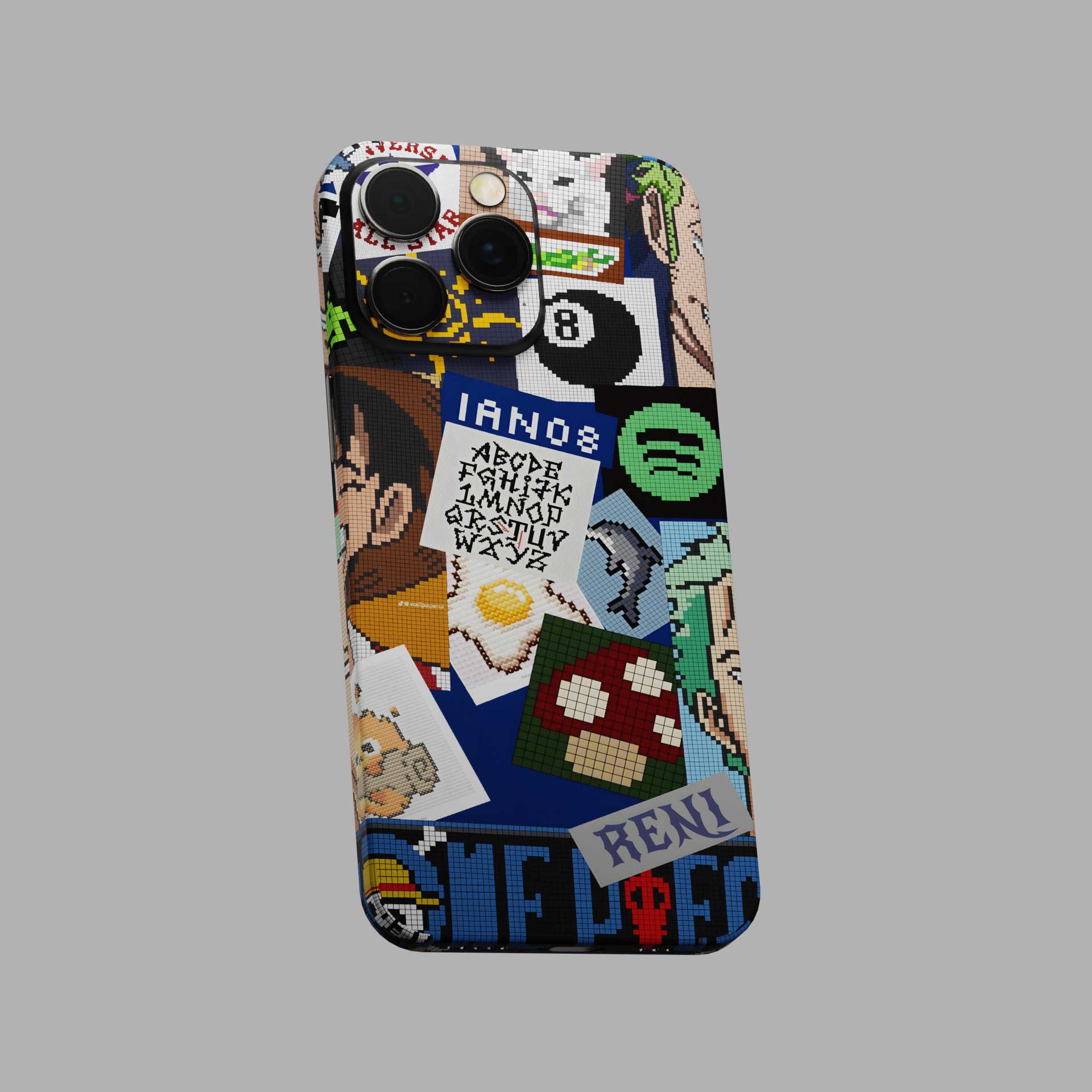 Glitch Pop Mobile Skins & Wraps