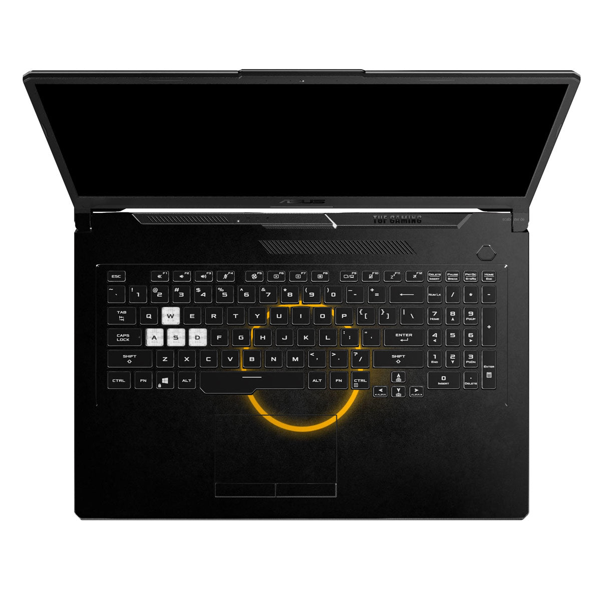 Glowing Ring - Laptop Skins
