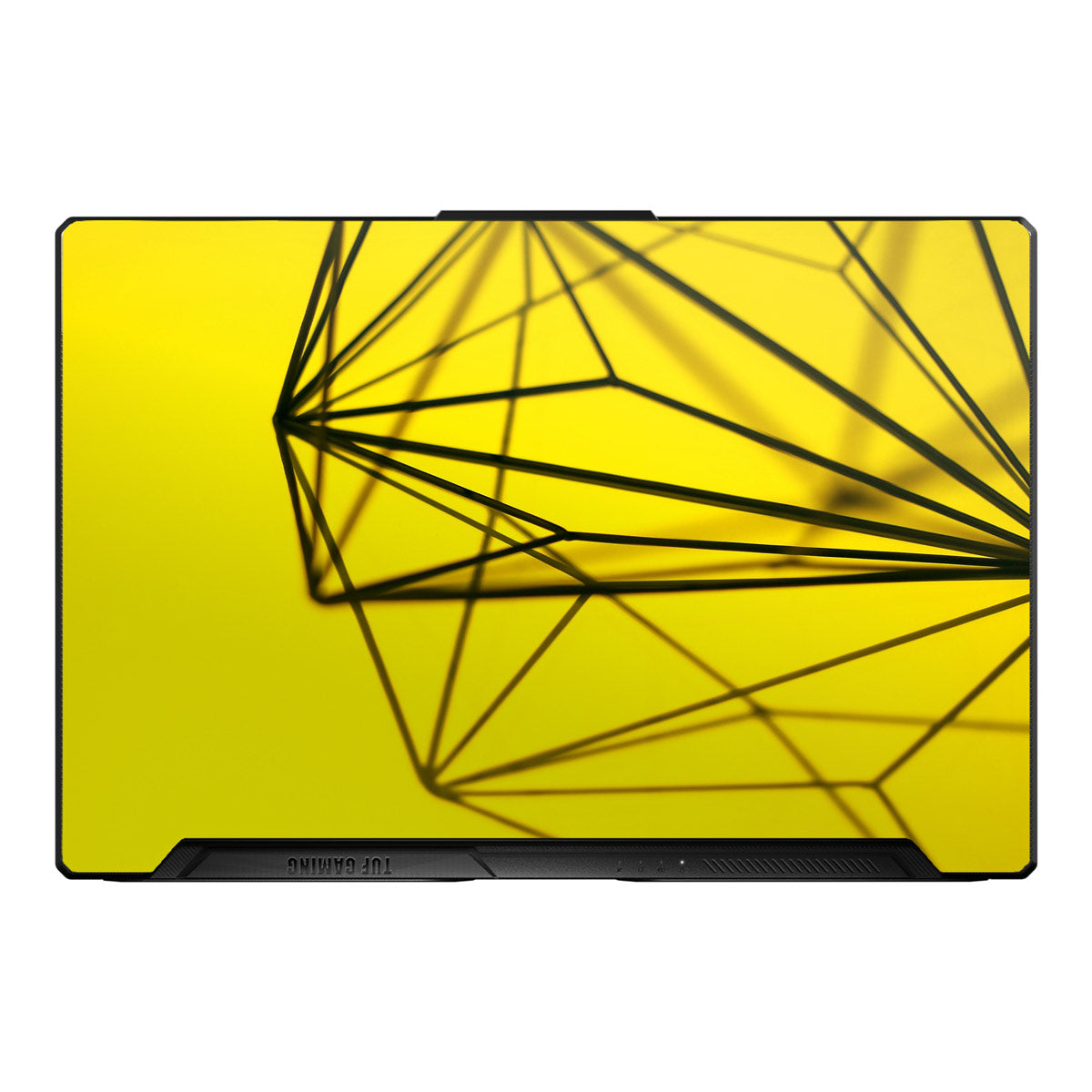 Yellow Hexa Grid - Laptop Skins