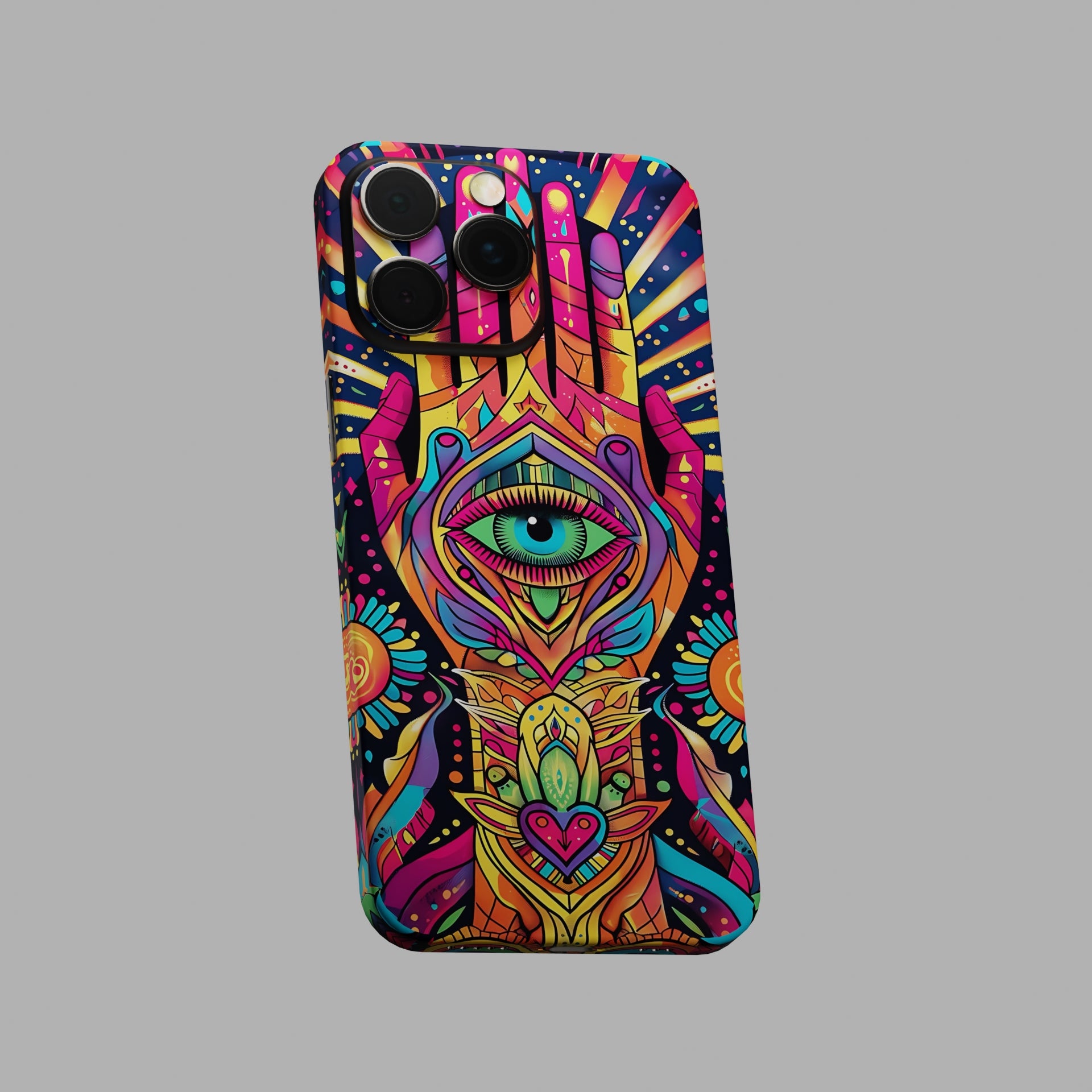 Trippy Third Eye Mobile Skins & Wraps
