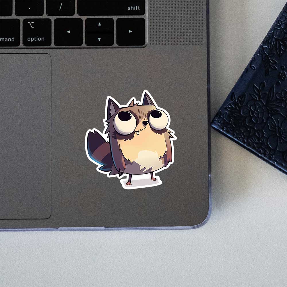 Rigby Cute Cartoon Sticker