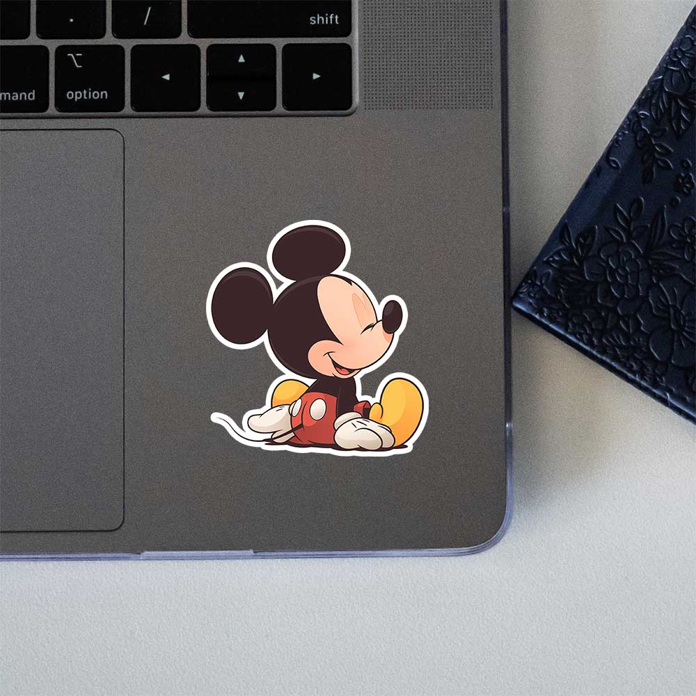 Chibi Mickey Mouse Smiling Sticker
